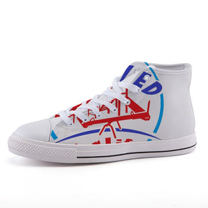 High-top fashion canvas shoes